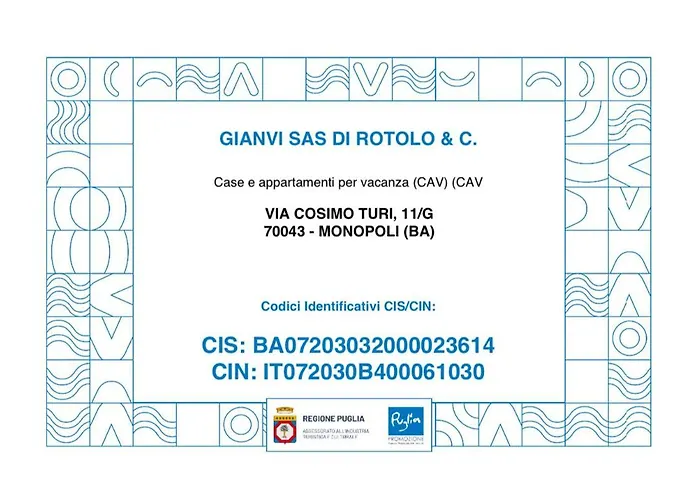 Hébergement de vacances Dimora Girasole Monopoli